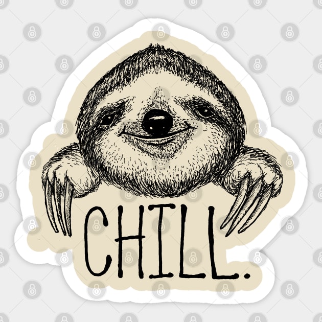 Slothspiration Sticker by jasoncastillo